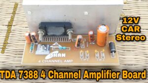 Read more about the article TDA 7388 IC 4 Channel Amplifier Board Review