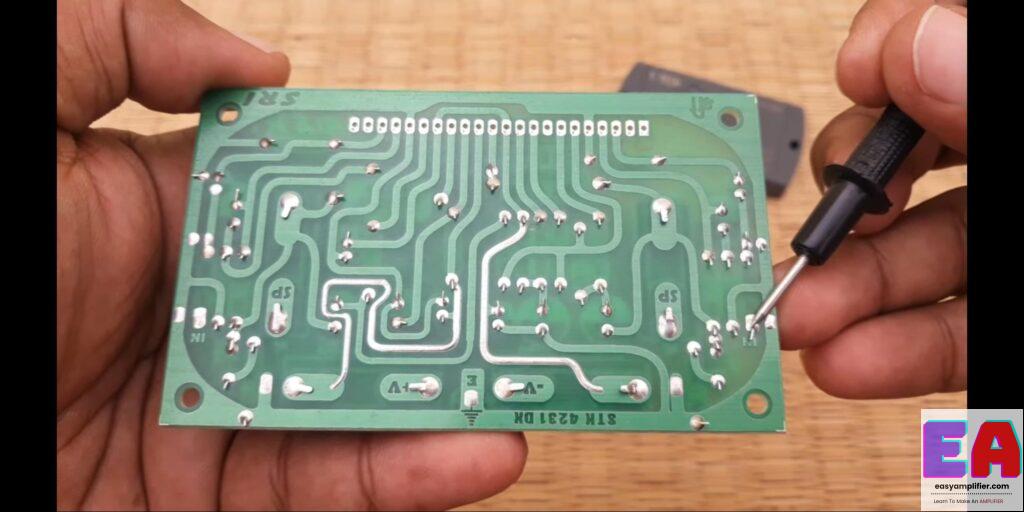 STK 4231 Bridged mono amplifier board review stk4231