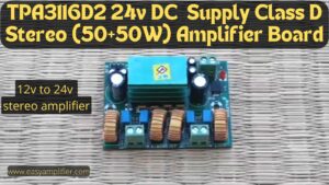 Read more about the article Class-D Tpa3116d2 Amplifier Board Review The best stereo Amplifier