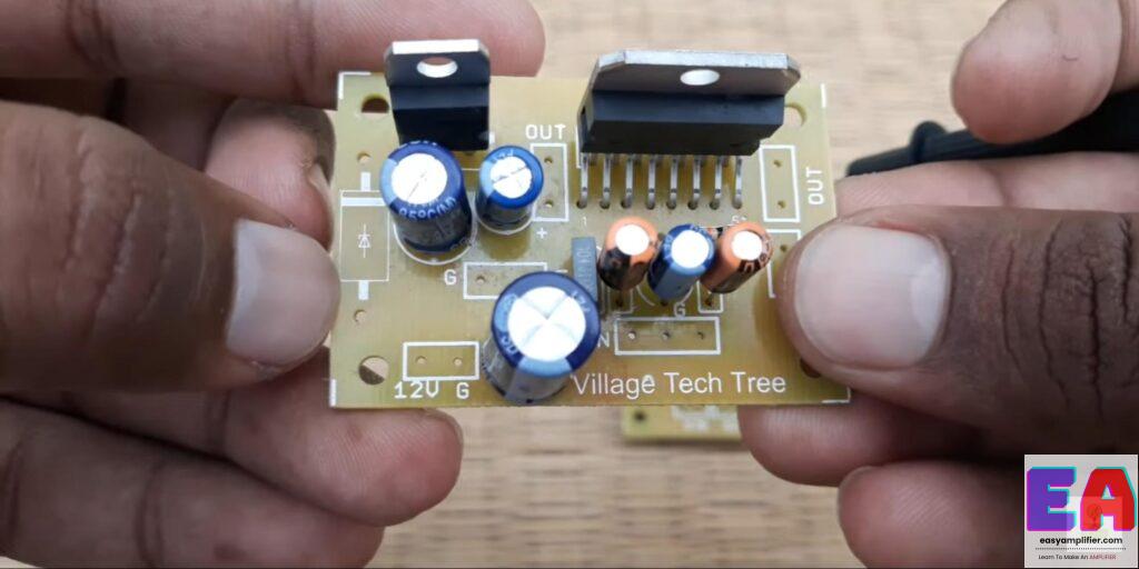 TDA7377 Stereo Amplifier Board (30+30) watts with 5v regulator tda7377