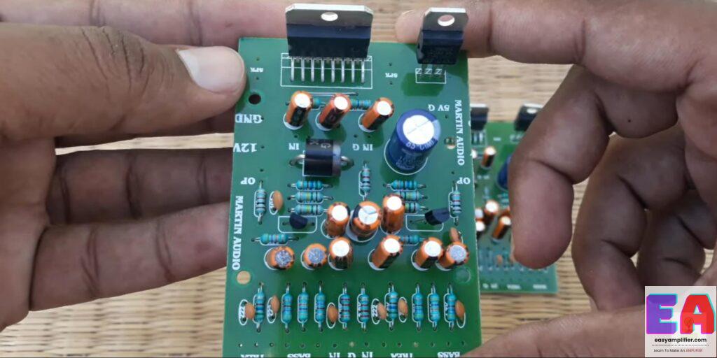 Tda7297 (15+15) watts stereo amplifier board With Bass&Treble tda7297