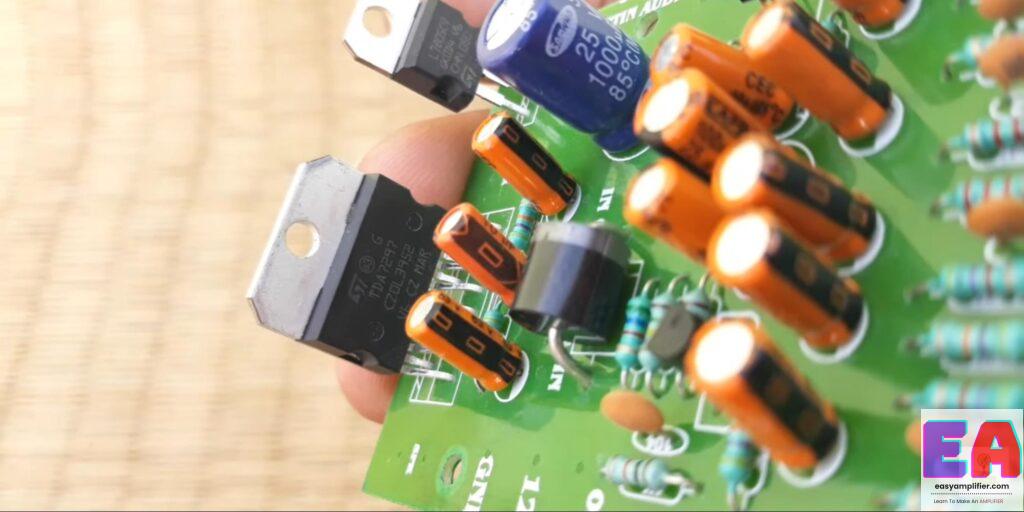 Tda7297 (15+15) watts stereo amplifier board With Bass&Treble tda7297