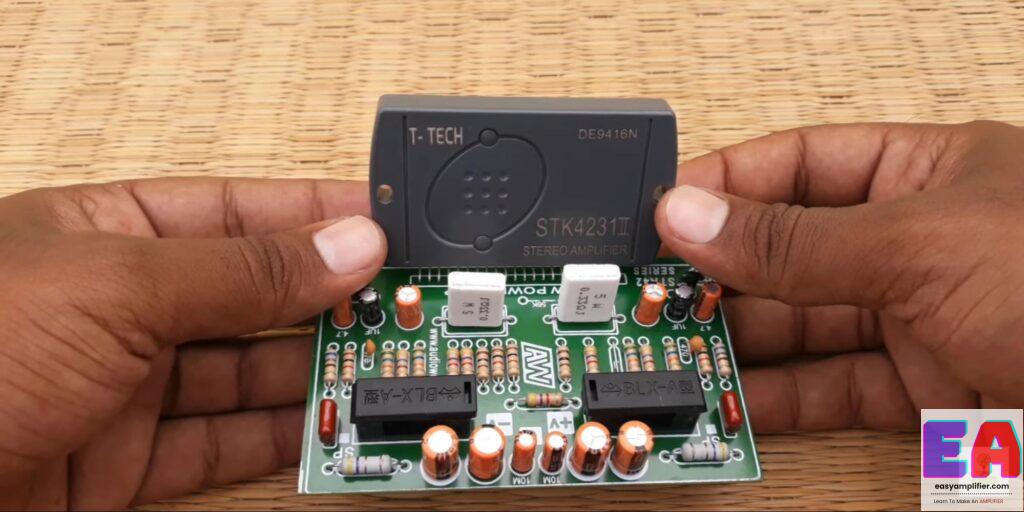 Stk4231 (100+100w) Best Stereo amplifier board Review stk4231