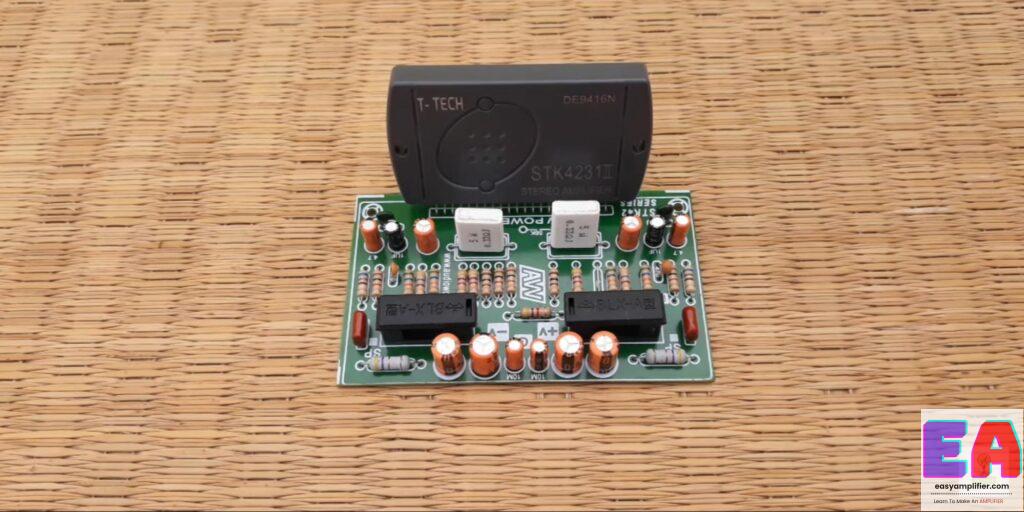 Stk4231 (100+100w) Best Stereo amplifier board Review stk4231
