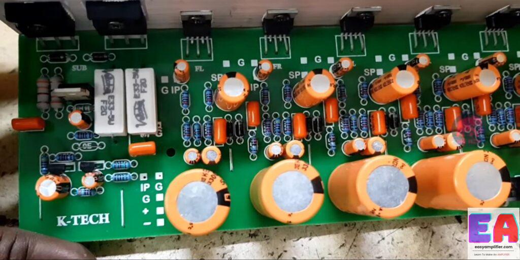 5.1 amplifier Board with 2050 Ic Best Audio result 5.1 amplifier board