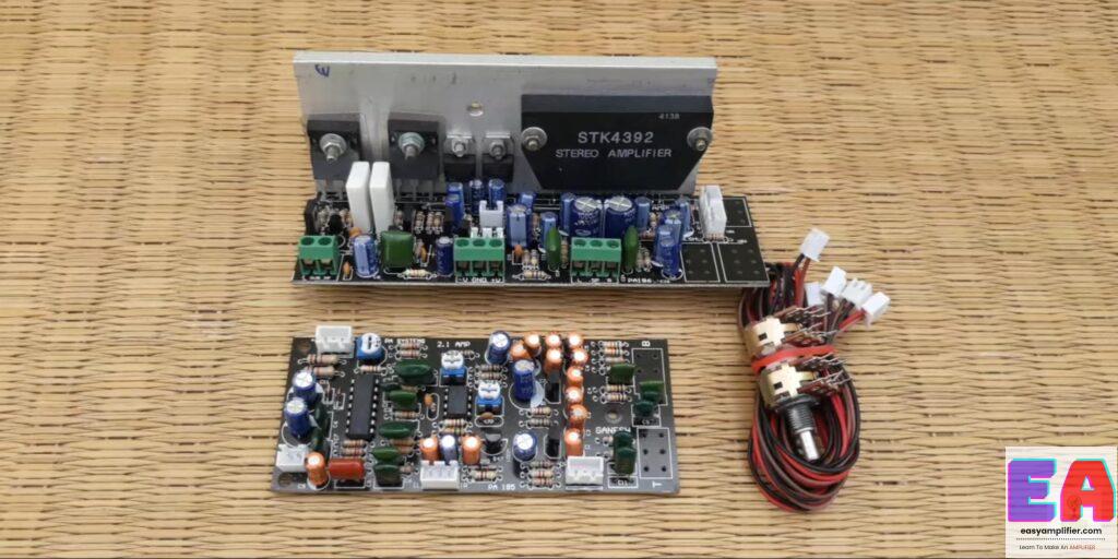 2.1 amplifier board best and easy to assemble 2.1 amplifier board