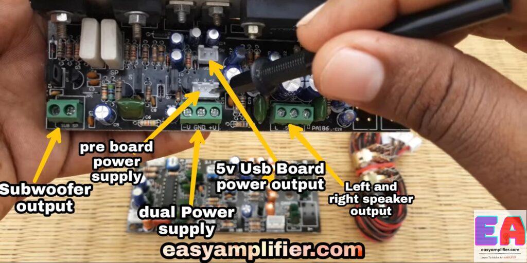 2.1 amplifier board best and easy to assemble 2.1 amplifier board