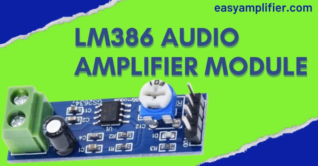 Lm386 Amplifier Module Best portable Mini Amplifier Lm386