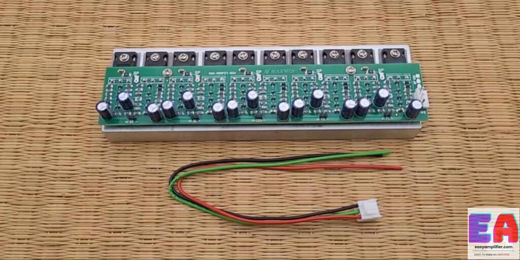 IRF 150n MOSFET amplifier board with connection details best mosfet amplifier board in the market mosfet amplifier board