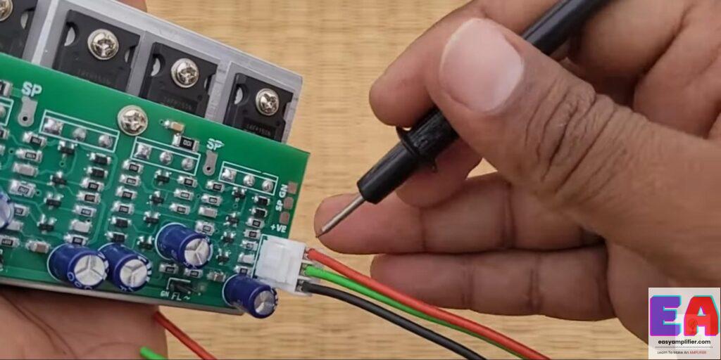 IRF 150n MOSFET amplifier board with connection details best mosfet amplifier board in the market mosfet amplifier board