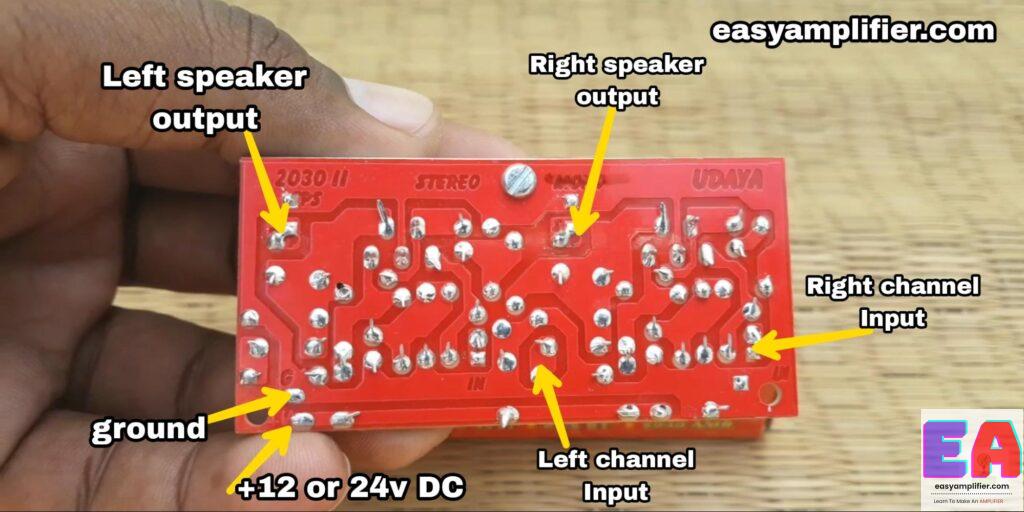 tda2030 amplifier circuit 12v and 24v Stereo amplifier Board For Best Audio Result image5 1