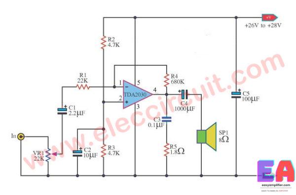 tda2030 amplifier circuit 12v and 24v Stereo amplifier Board For Best