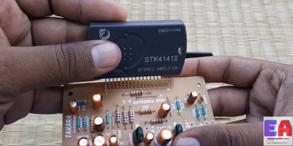 STK4141 Ic Stereo And Mono Amplifier Board Input And Output Connection Details For the best result image4 1