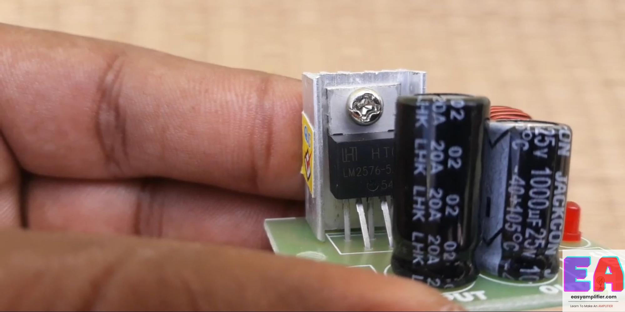 USB Buck Converter 5v 3amps power output for mp5 and USB boards best ...