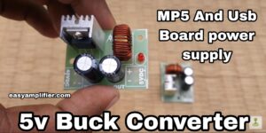 Read more about the article USB Buck Converter 5v 3amps power output for mp5 and USB boards best alternative for 7805 regulator