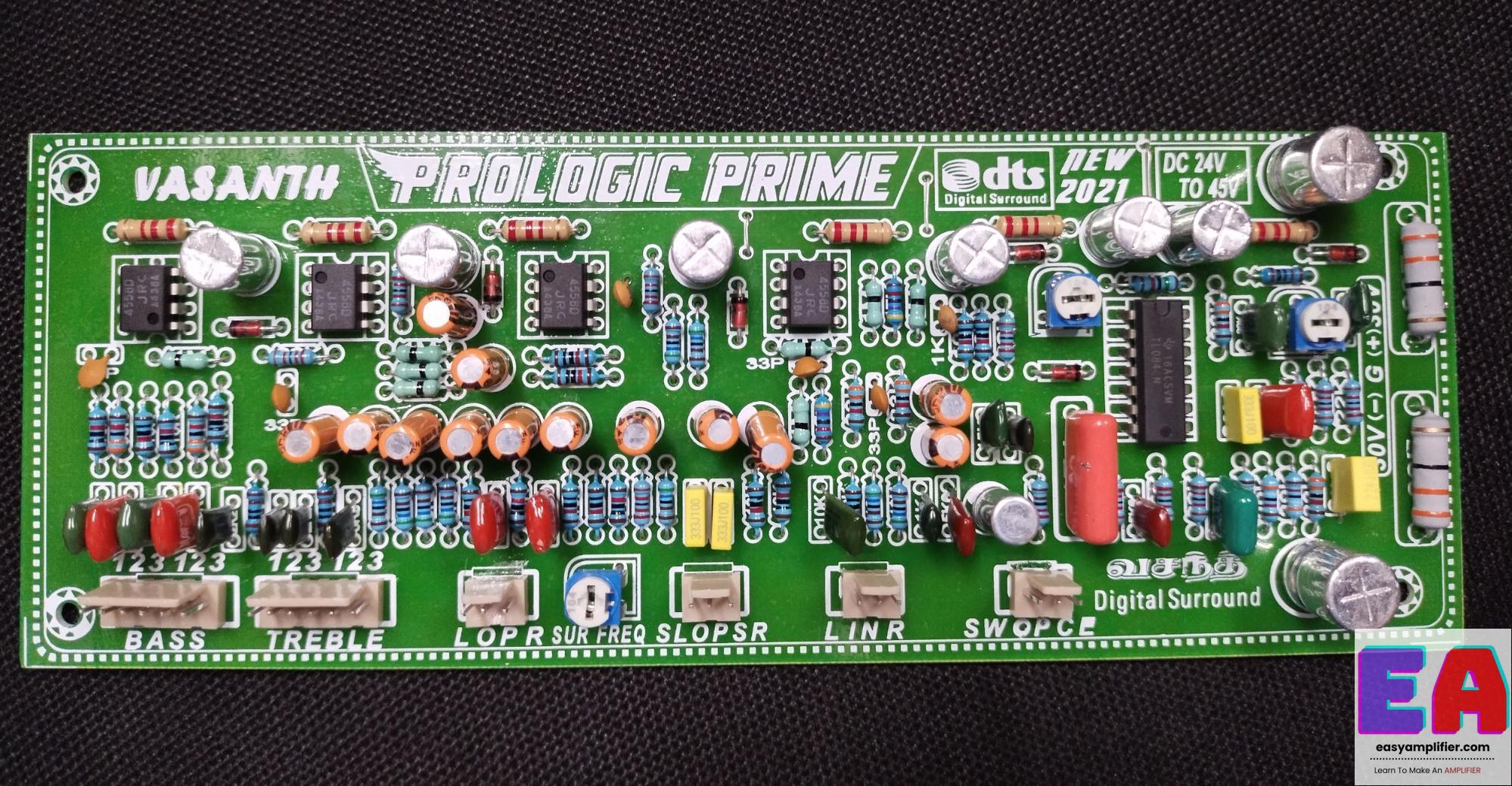 4 best 5.1 Prologic board reviews and connection details - Amplifier