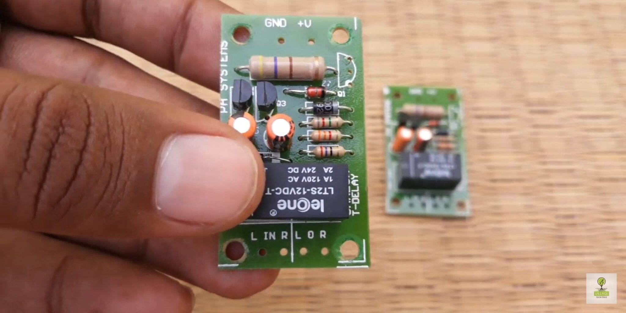Speaker Delay Board - Amplifier Board Making
