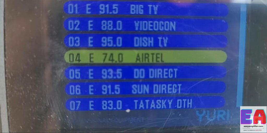 Yuri digital satellite finder, all dth signal meter price, and review, best satellite finder meter image13 2