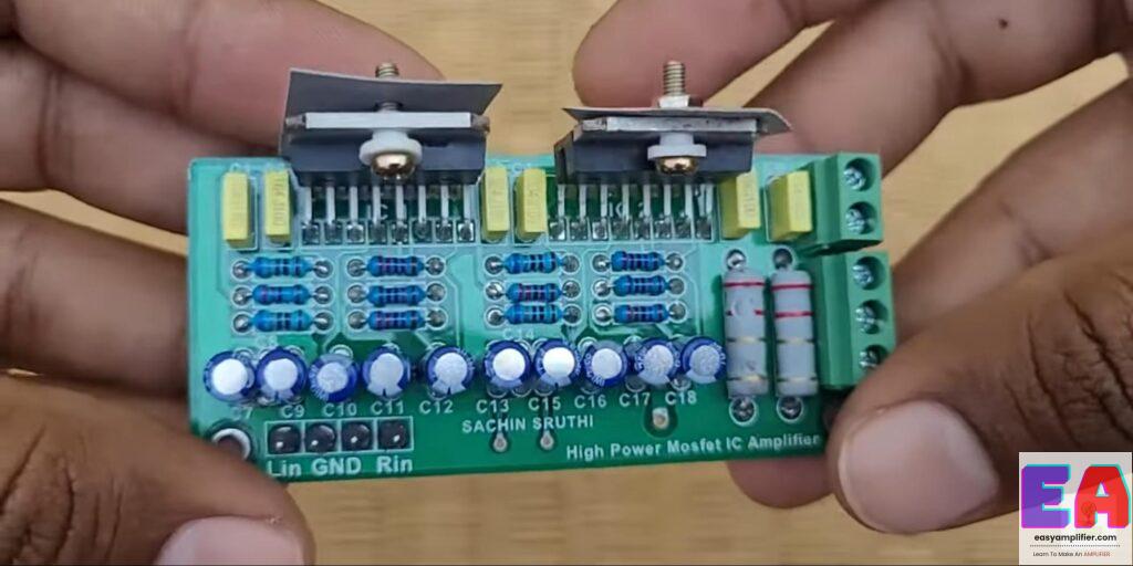 tda7294 amplifier board review and connection Details 100+100watts